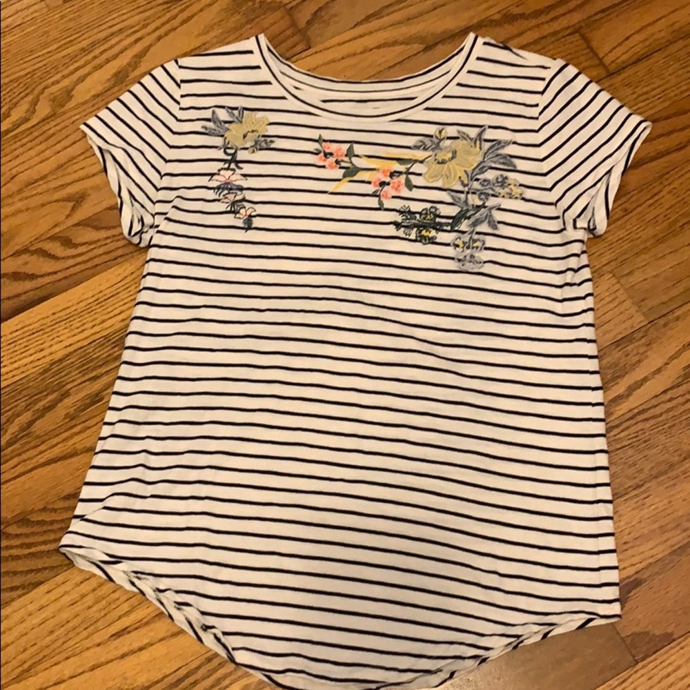 LOFT Vintage Soft Floral Tee